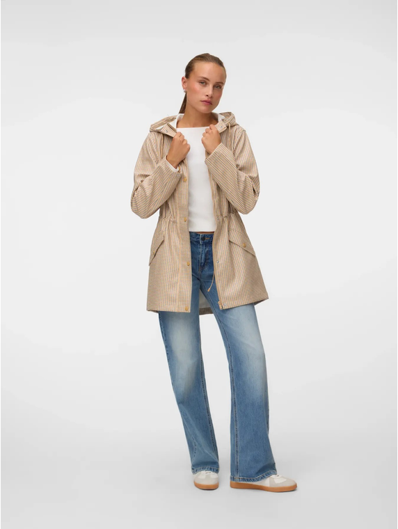 VMMALOU COATED PRINTED JACKET NOOS