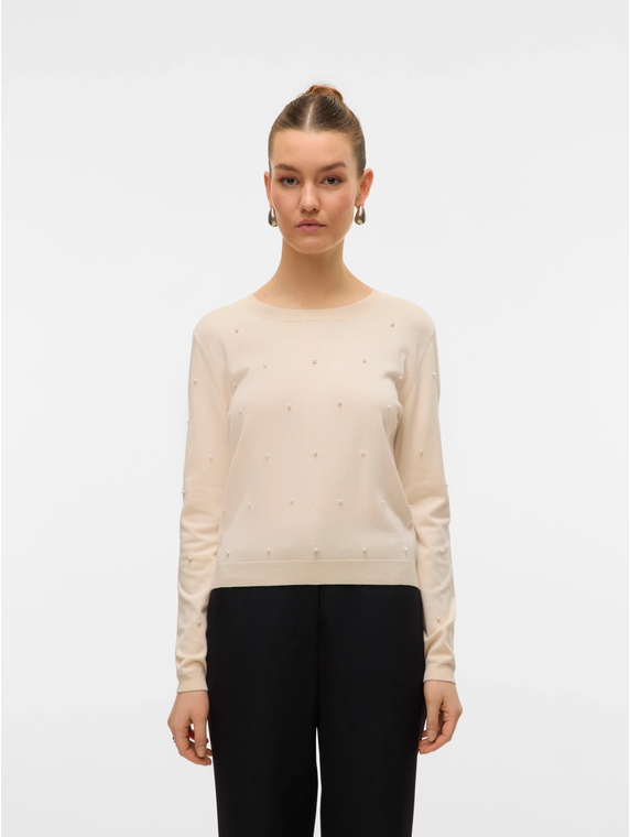 VMGLORY PEARL LS O-NECK PULLOVER BOO