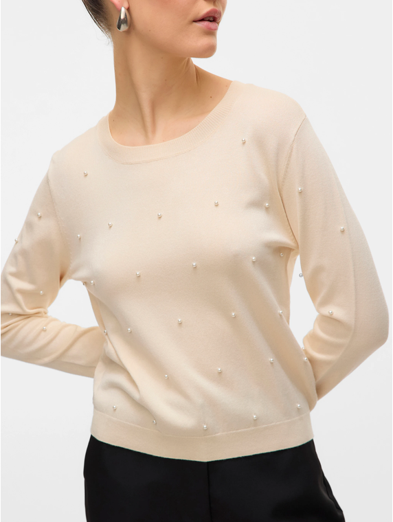 VMGLORY PEARL LS O-NECK PULLOVER BOO
