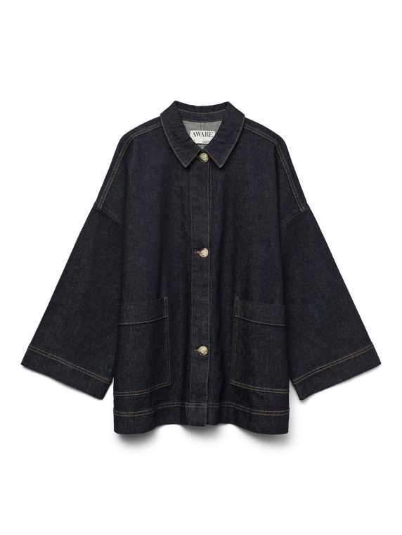 AWVERENA LS OVERSIZED DNM JACKET