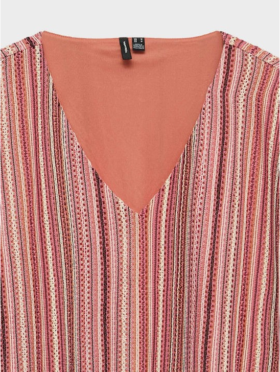 VMDEMI SS V-NECK TOP JRS GA