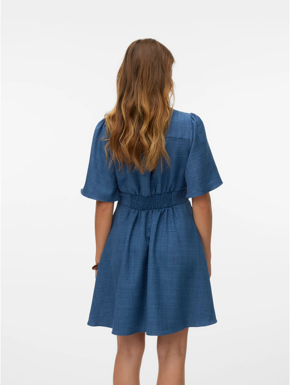 VMMELANEY 2/4 SHORT DRESS WVN NOOS