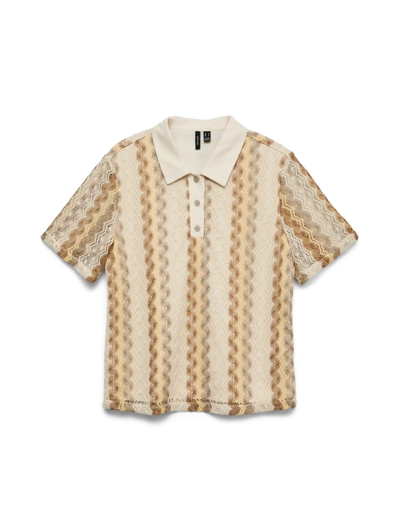 VMTERESA SS POLO TOP JRS GA