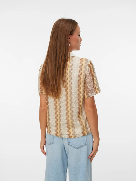 VMTERESA SS POLO TOP JRS GA