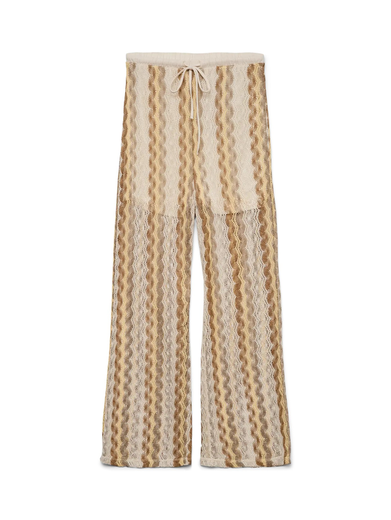 VMTERESA HW WIDE LEG PANTS JRS GA