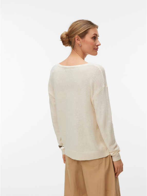 VMCHARITY LS V-NECK PULLOVER NOOS