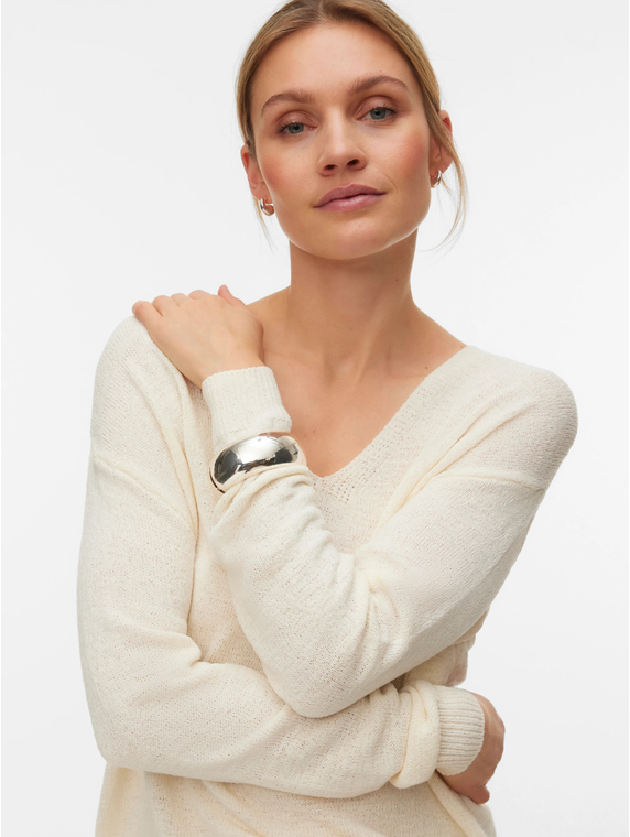 VMCHARITY LS V-NECK PULLOVER NOOS