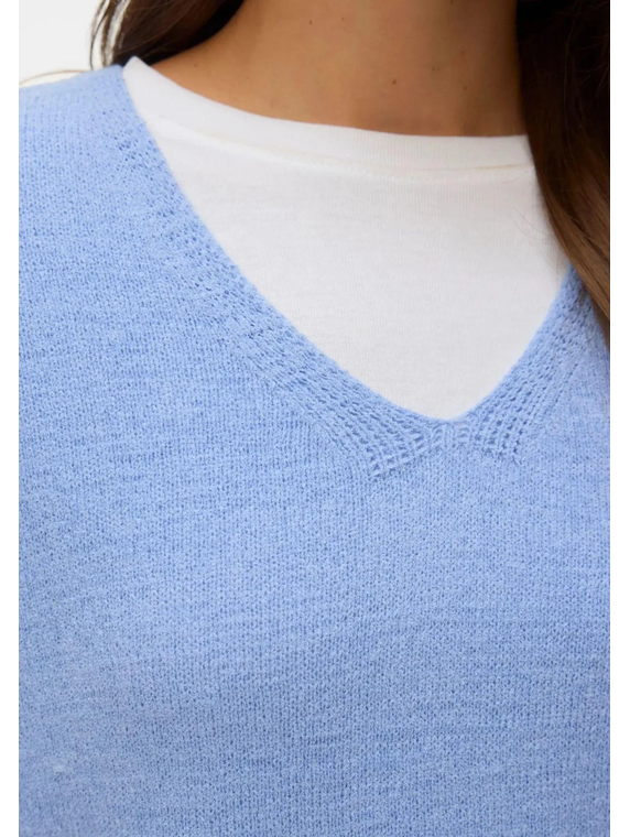 VMCHARITY LS V-NECK PULLOVER NOOS