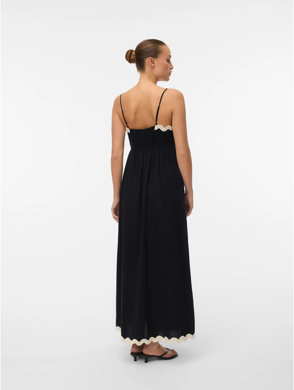 VMJENNA SINGLET ANKLE DRESS WVN BTQ GA