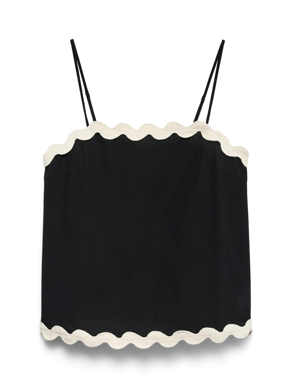 VMJENNA SINGLET TOP WVN BTQ GA