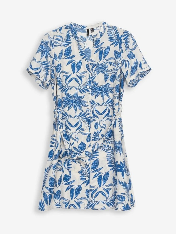 VMJOSIE SS SHORT DETAIL DRESS WVN GA