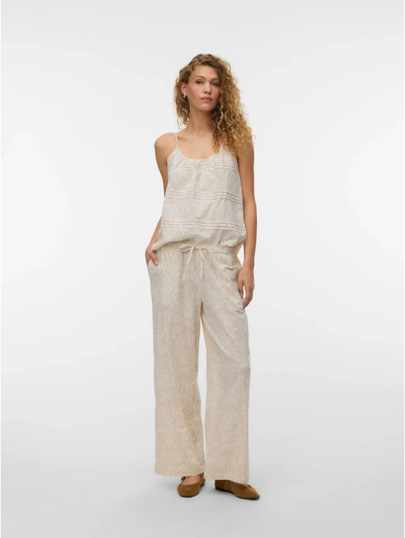VMDICTHE NW WIDE TIE PANT WVN GA
