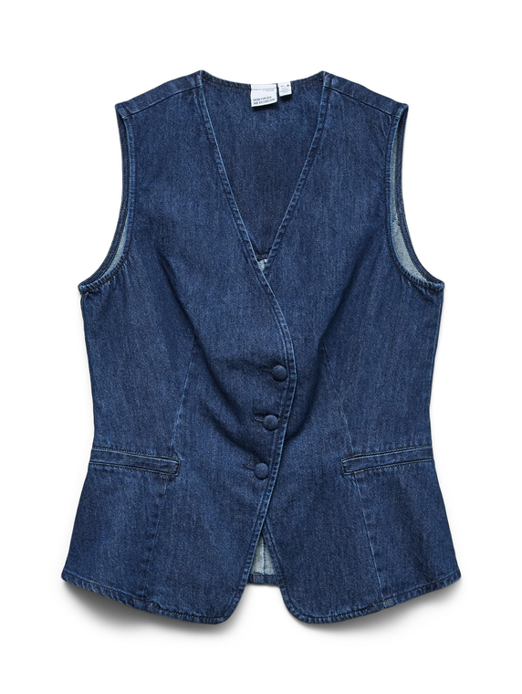 VMVITA SL DENIM WAISTCOAT YO3102