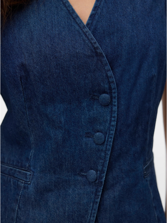 VMVITA SL DENIM WAISTCOAT YO3102