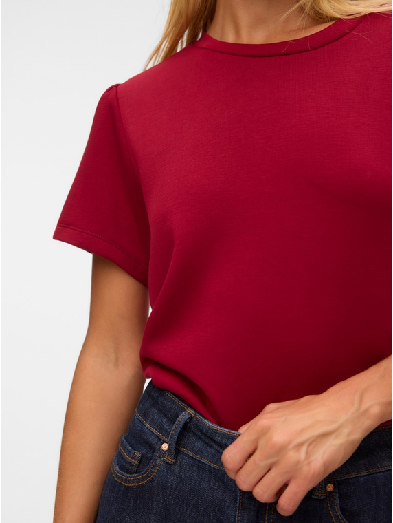VMELLA SS O-NCK TOP JRS