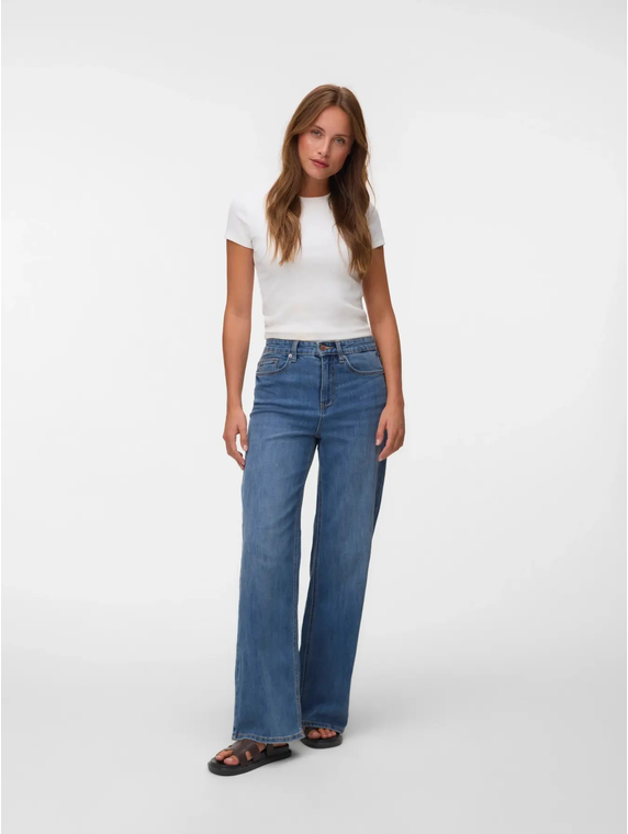 VMOLIVIA STRETCH HR WIDE JNS LI3182 NOOS