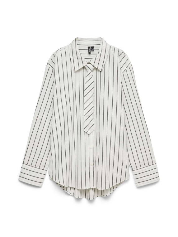 VMANYA LS LOOSE TIE SHIRT WVN