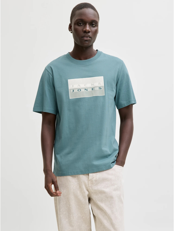 JCOFUSION DOTS PRINT TEE SS CREW SN