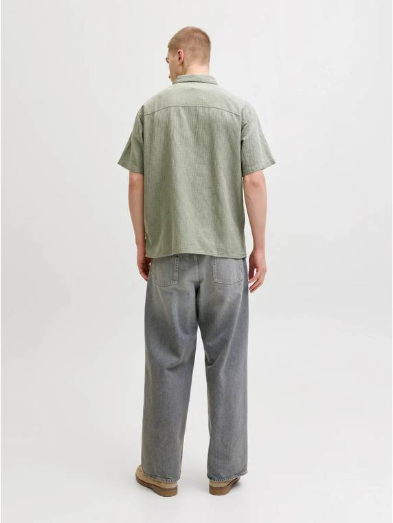 JORMONTAUK WAVY TEXTURE SHIRT SS SN