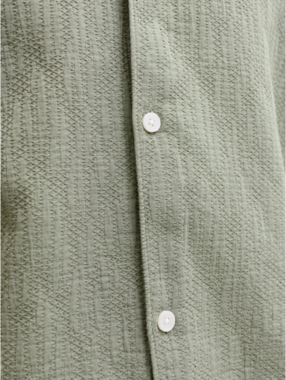 JORMONTAUK WAVY TEXTURE SHIRT SS SN