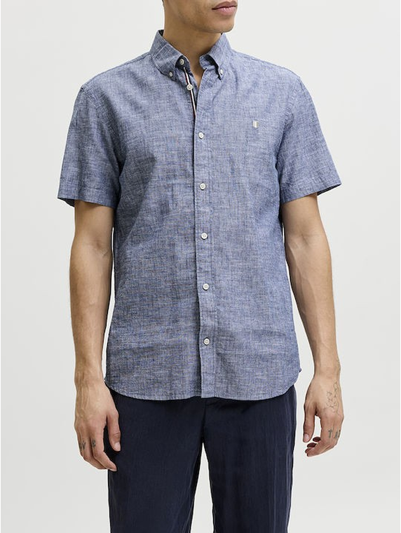 JPRBLUSUMMER LIN. BL. SHIELD SS SHIRT SN