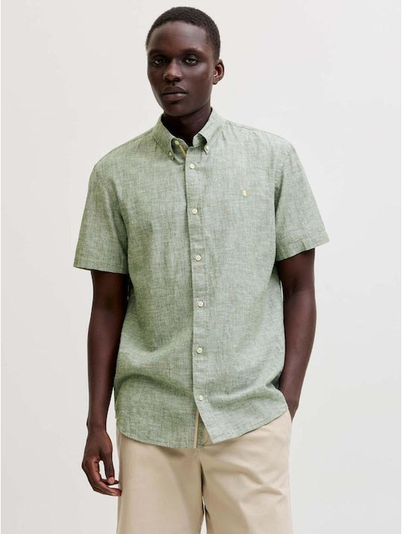 JPRBLUSUMMER LIN. BL. SHIELD SS SHIRT SN