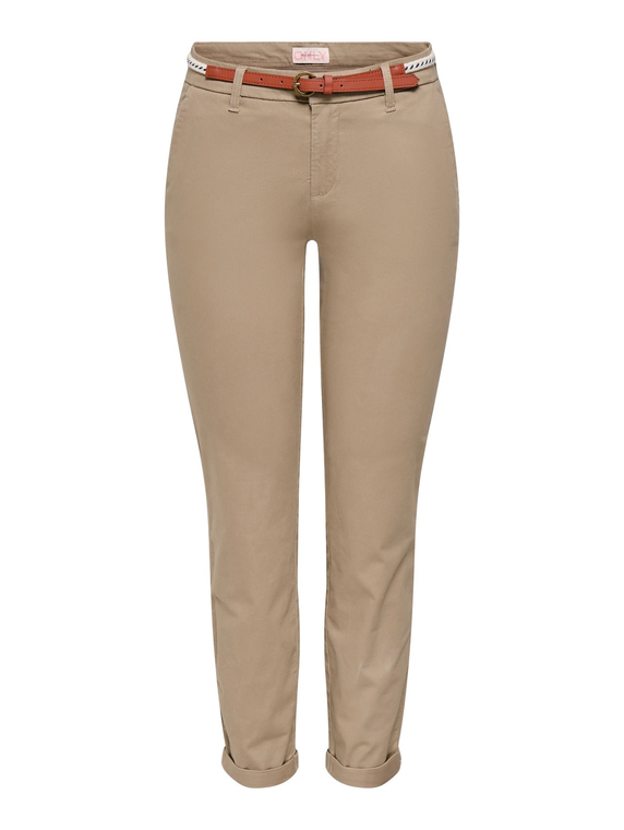 ONLBIANA MW COTTON BELT CHINO PNT NOOS