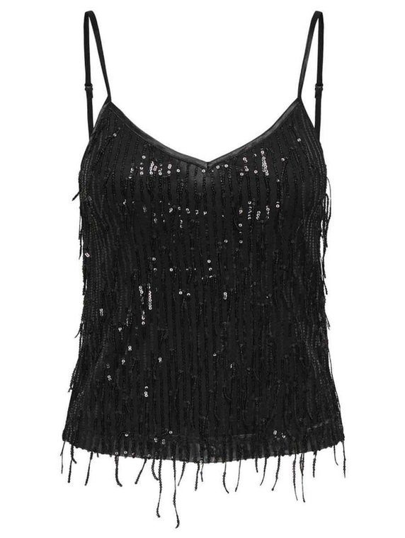 ONLSPACY SEQUINS SINGLET WVN