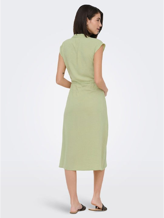 JDYDIVYA LIFE S/L MIDI DRESS WVN DIA