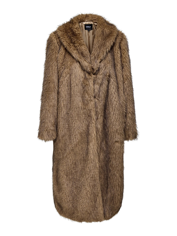 ONLDAWN LIFE LONG FAUX FUR COAT OTW