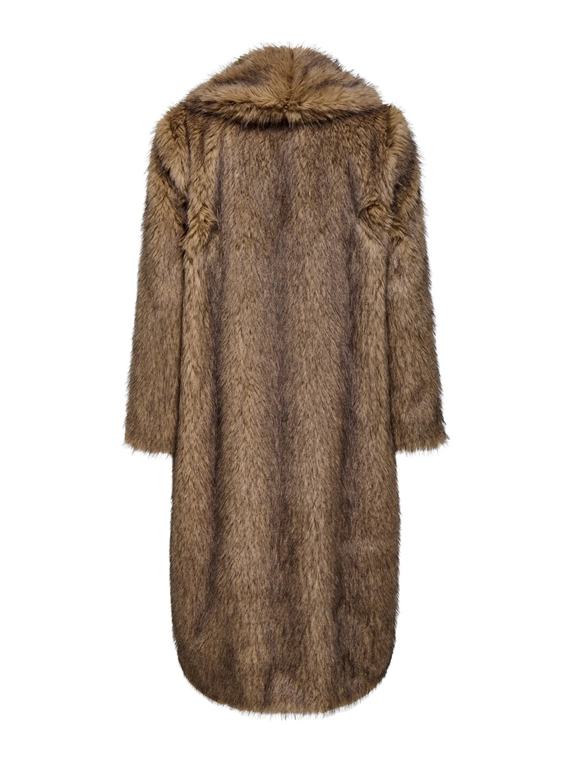 ONLDAWN LIFE LONG FAUX FUR COAT OTW
