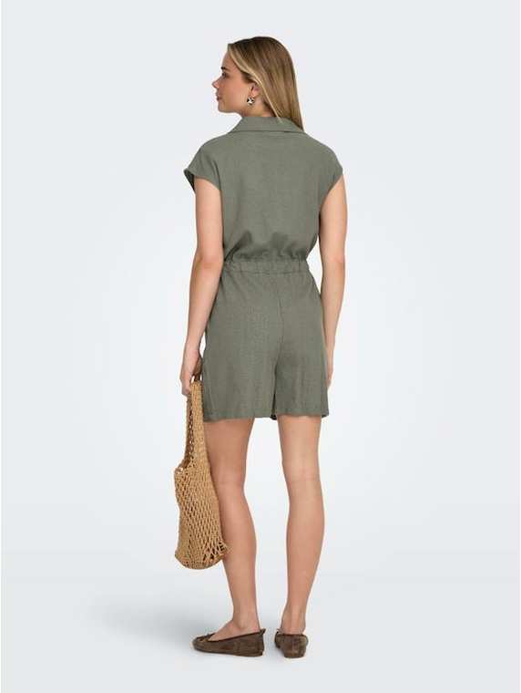 ONLGOA SL LINEN BL PLAYSUIT CC PNT