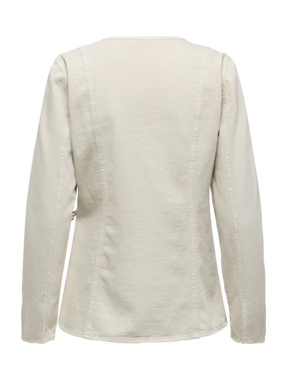 ONLSILLA L/S TIE WRAP BLOUSE CC PNT