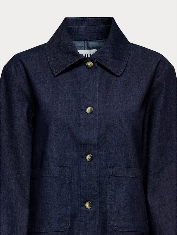 ONLASHBY LS SHIRT JACKET DNM QYT