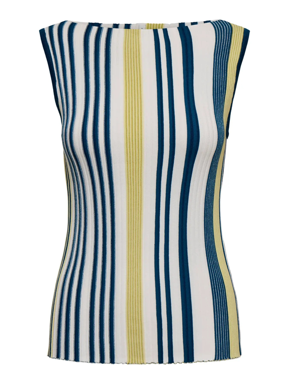 ONLCORALIE LIFE SL STRI BOATNECK KNT SUD