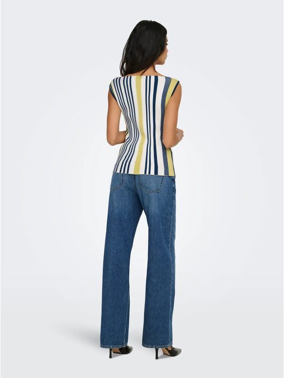 ONLCORALIE LIFE SL STRI BOATNECK KNT SUD