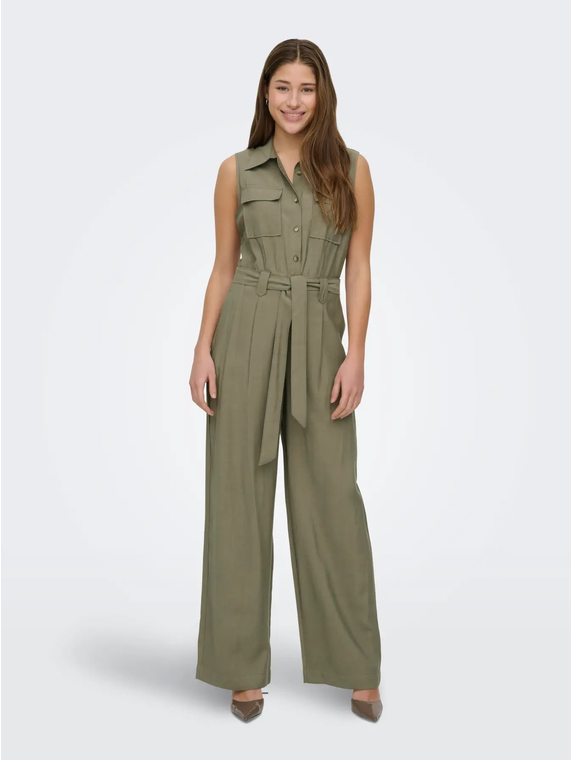 ONLTILA LIFE S/L BELT JUMPSUIT TLR