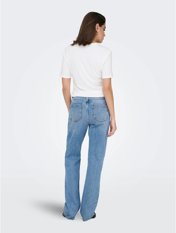 ONLELENA S/S DETAIL T-SHIRT SUD JRS