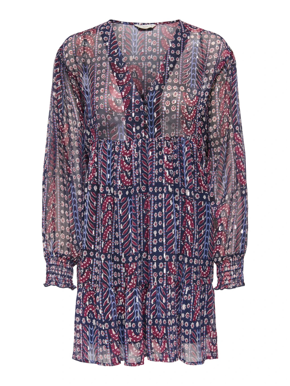 ONLSIRA L/S SHORT DRESS WVN