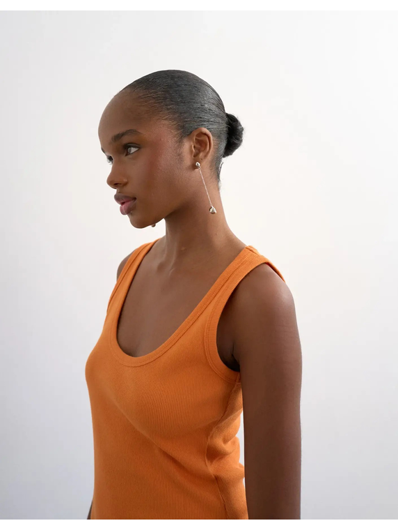 TSBRITT SL RIB SCOOP CURVE HEM VEST JRS