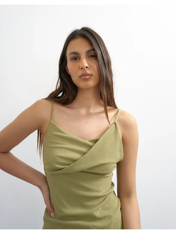 TSCLARA CRINKLE CAMI TOP JRS