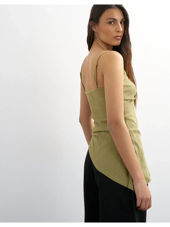 TSCLARA CRINKLE CAMI TOP JRS