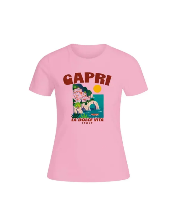 TSKIA EVERYDAY PRINT SS TOP JRS OD