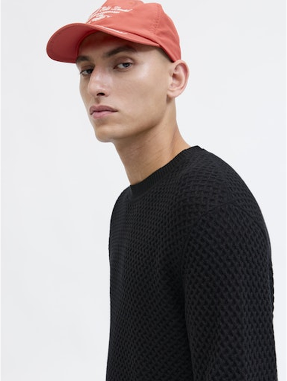 JPRBLUBARKLEY KNIT CREW NECK CH LN
