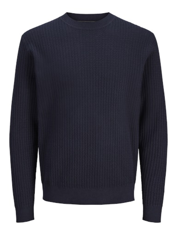 JPRBLUBARKLEY KNIT CREW NECK CH LN