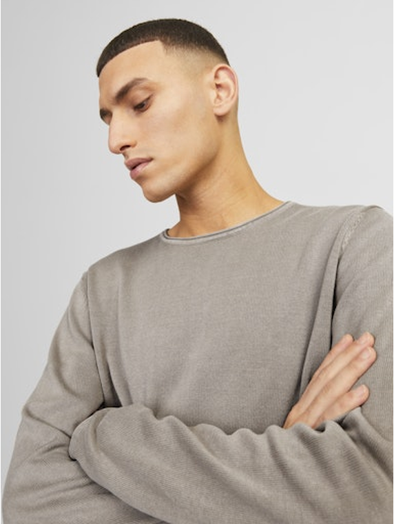 JJELEO KNIT CREW NECK NOOS