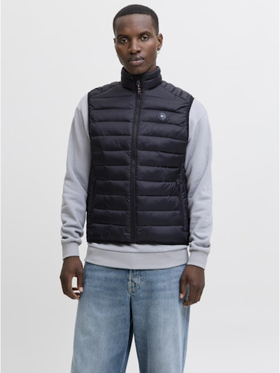 JJEBRADLEY LIGHT BODYWARMER COLLAR NOOS