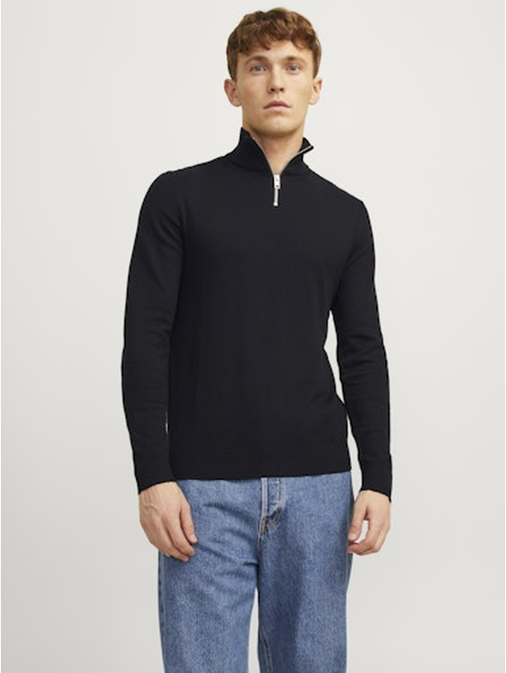 JJEEMIL KNIT HALF ZIP NOOS