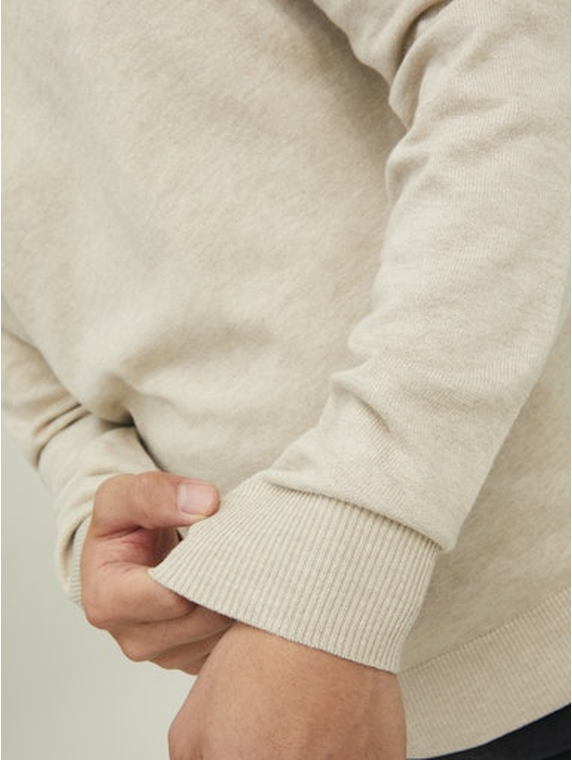 JJEEMIL KNIT HALF ZIP NOOS