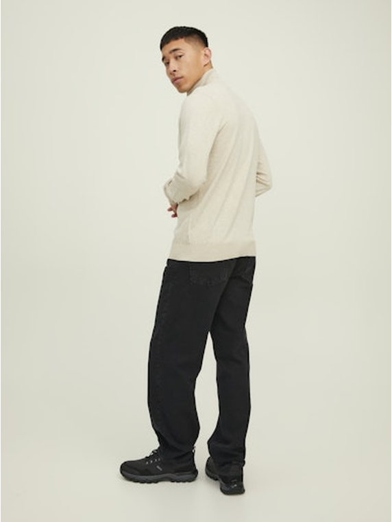 JJEEMIL KNIT HALF ZIP NOOS
